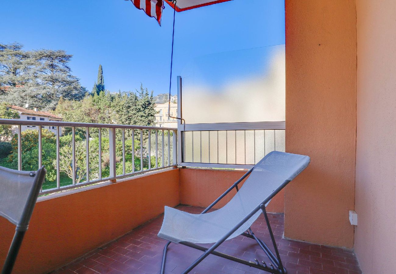 Apartment in Menton - 47-L'Alicanteproche gare, terrasse, vue mer