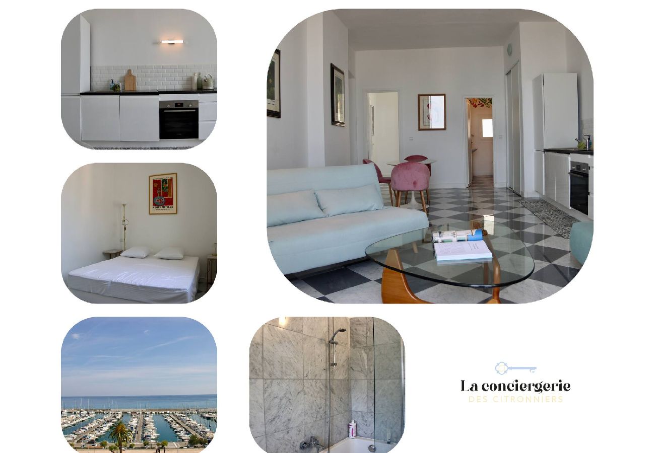 Appartement à Menton - 20- Porte de France (Spieles)