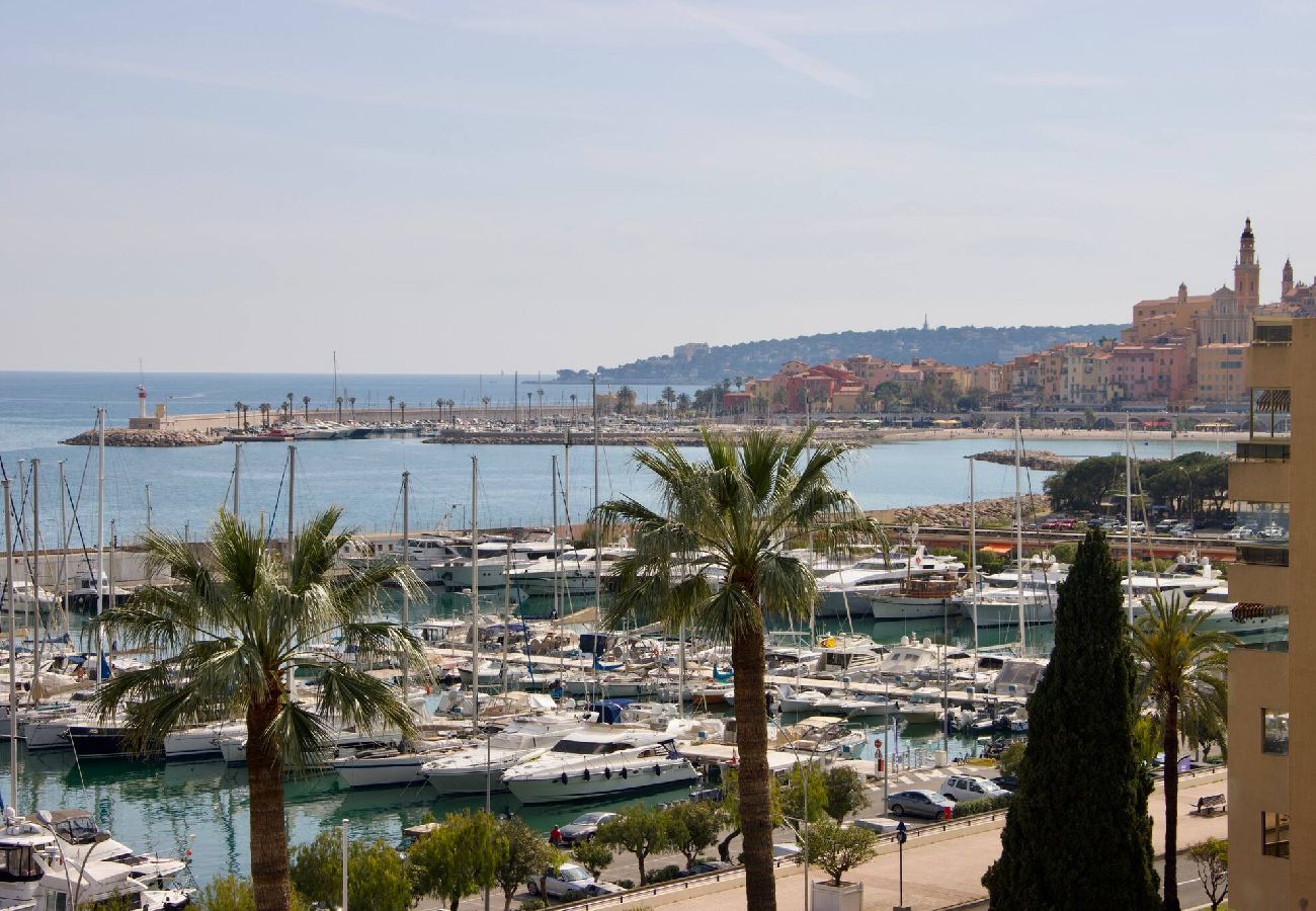 Appartement à Menton - 20- Porte de France (Spieles)