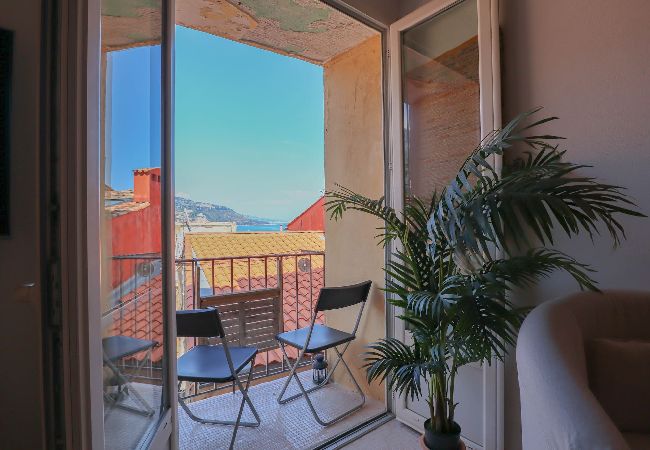  à Menton - 14-La Belle Vue Mer Cozy Appartement, Centre, Pl